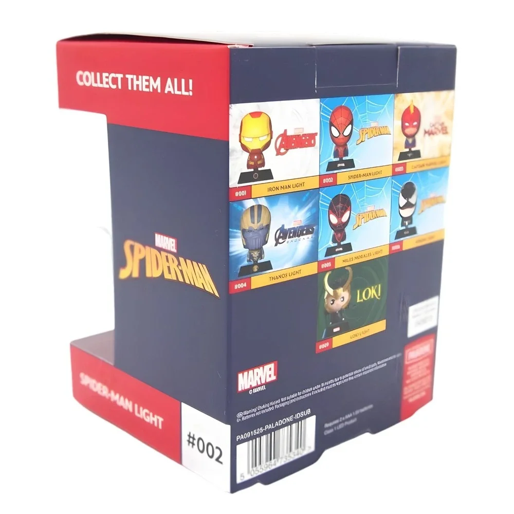 Spider-Man LED Lamp Paladone Marvel Icons Series 002 Battery Operated